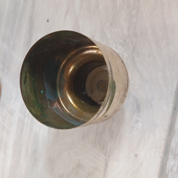 Balenciaga Vintage Le Dix Rare Brass Refillable Canister - Picture 3 of 11